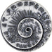 France, Medal, Voeux, Francis Pichard, 1990, Pichard, AU(55-58), Silvered bronze