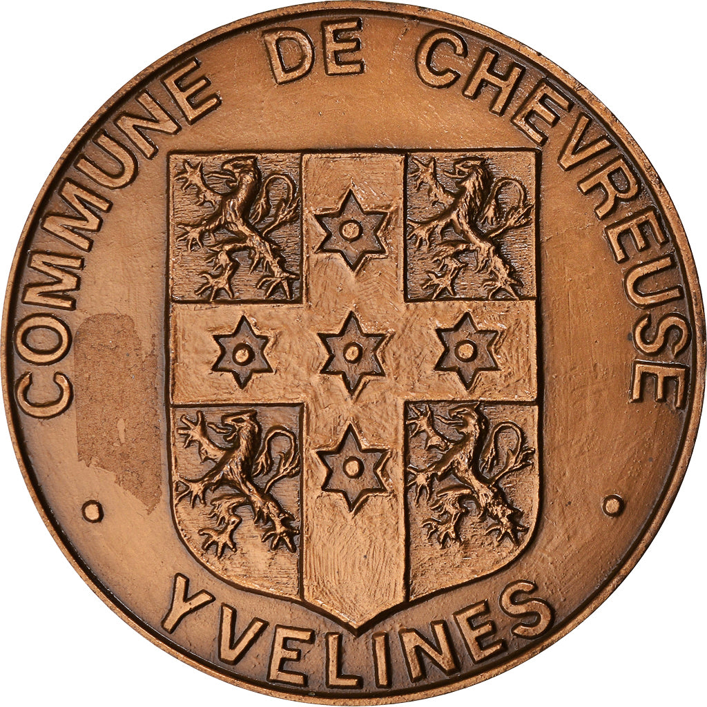 Francja, Medal, Commune de Chevreuse, Yvelines, Geografia, 1983, MS(63)
