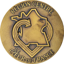 France, Medal, Conseil Régional du Centre, Politics, Pichard, AU(55-58), Bronze