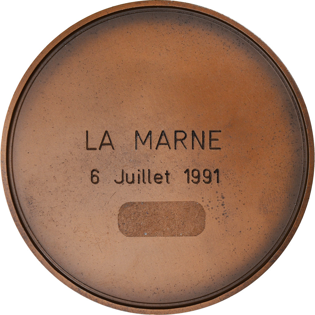 Francja, Medal, Région de la Marne, Geografia, 1989, Annette Landry, AU(55-58)