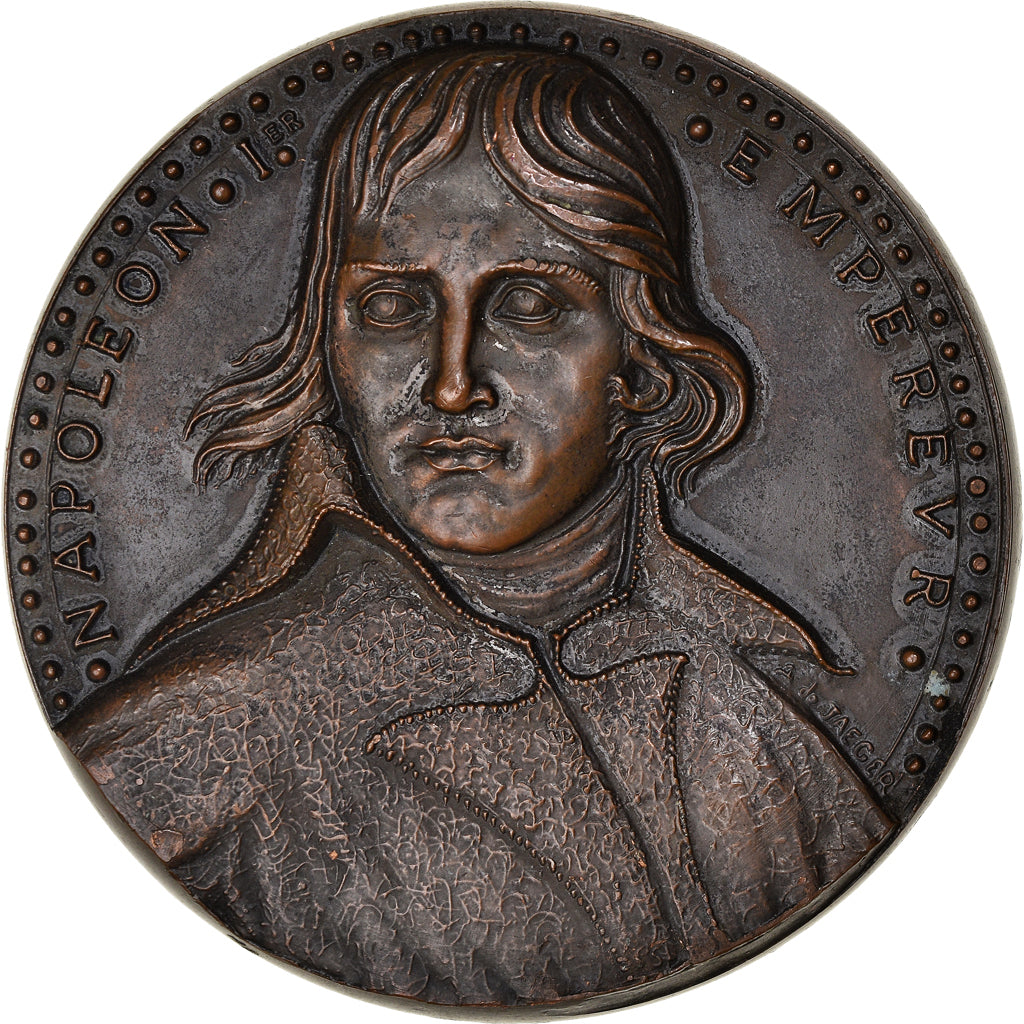 France, Médaille, Bicentenaire de la Naissance de Napoléon Ier, 1969, Cuivre