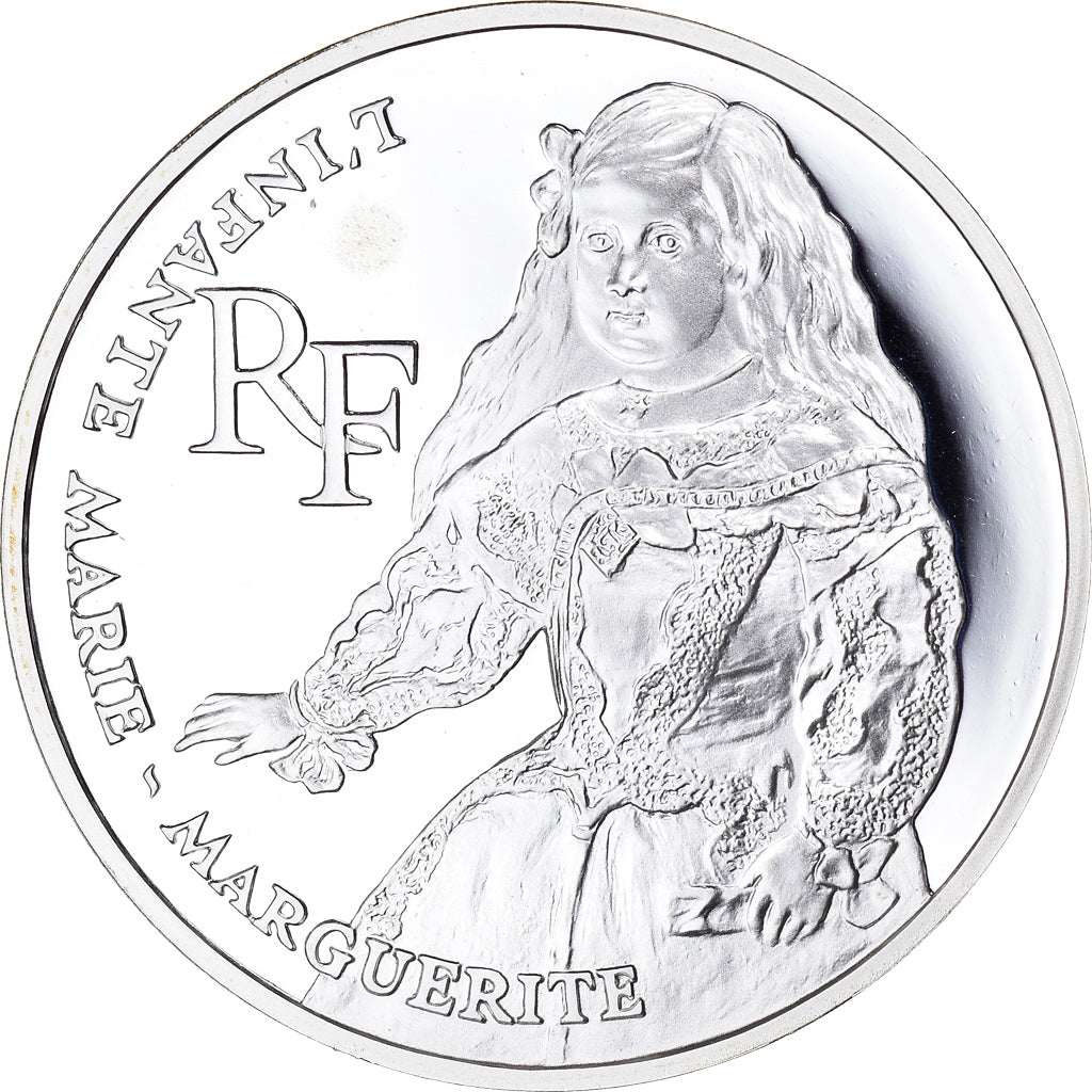 Moneda, Francia, L'Infante, Bicentenaire du Musée du Louvre, 100 Francs, 1993