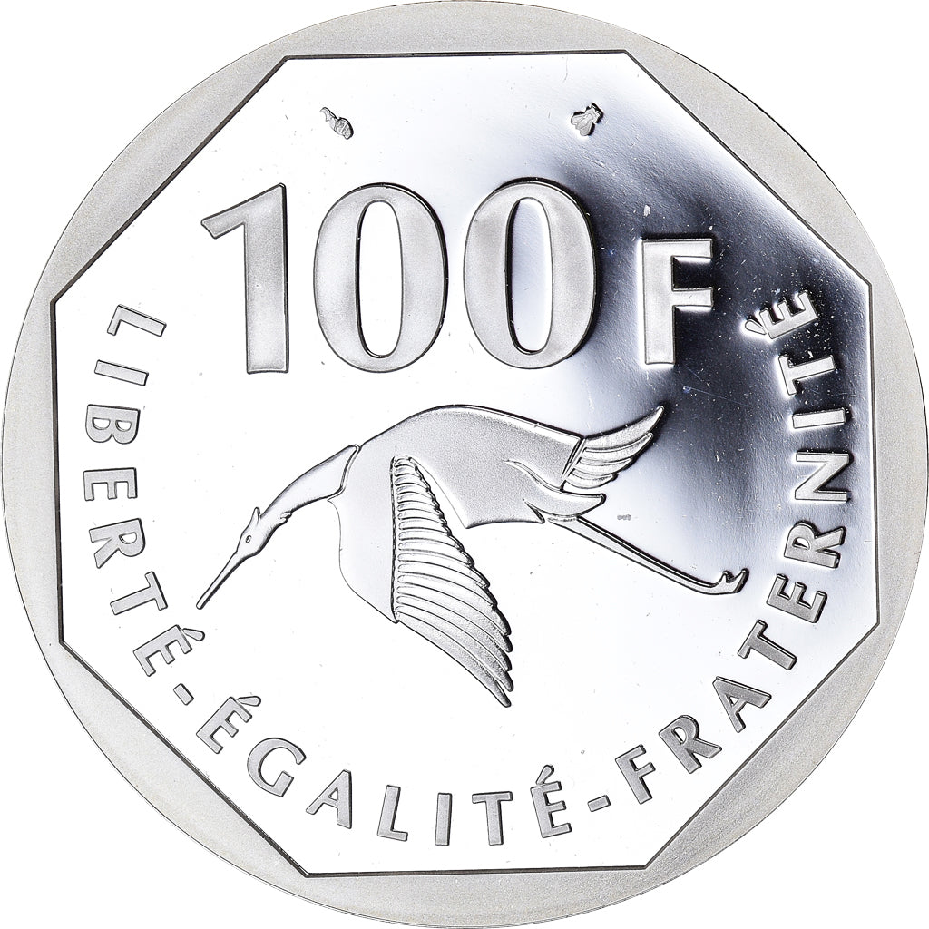 Coin, France, Guynemer, 100 Francs, 1997, Proof, MS(65-70), Silver, KM:1196
