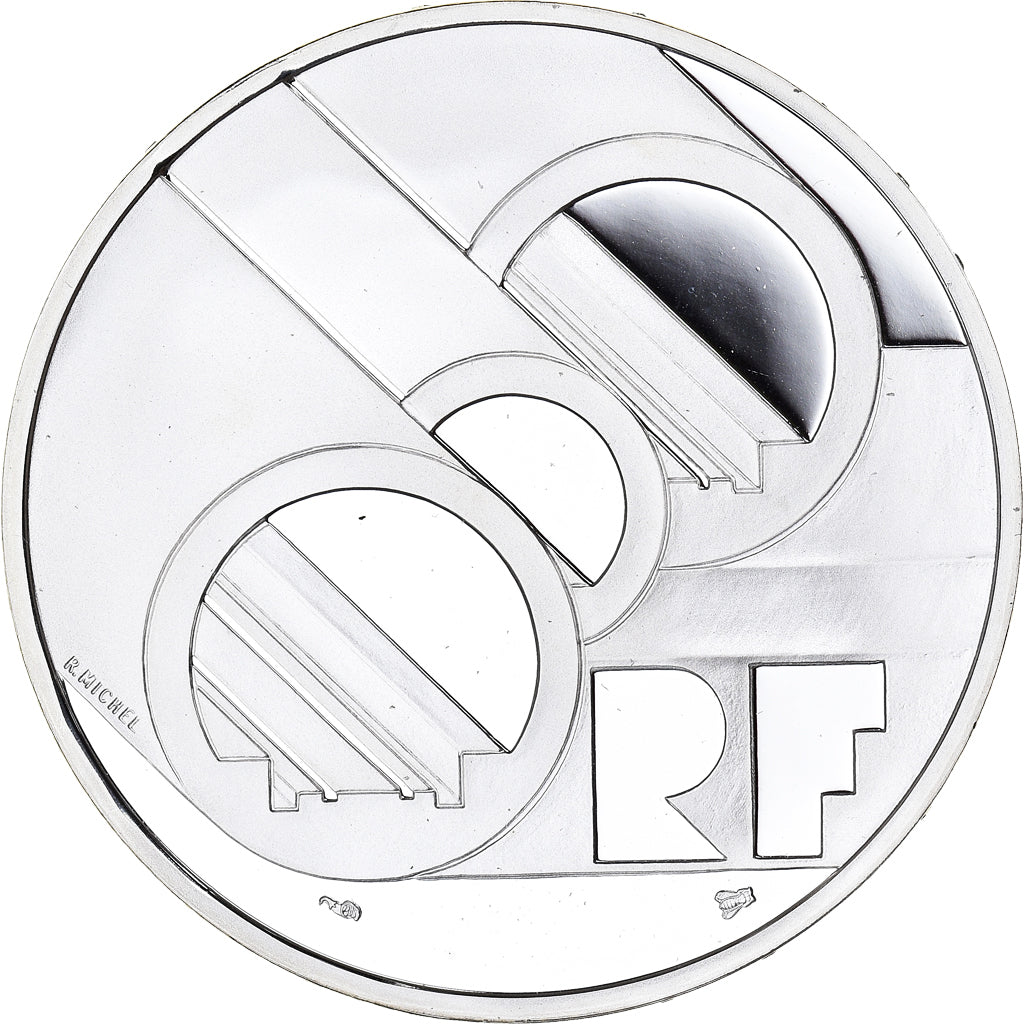 Coin, France, Tunnel sous la Manche, 100 Francs-15 Ecus, 1994, BE, MS(65-70)