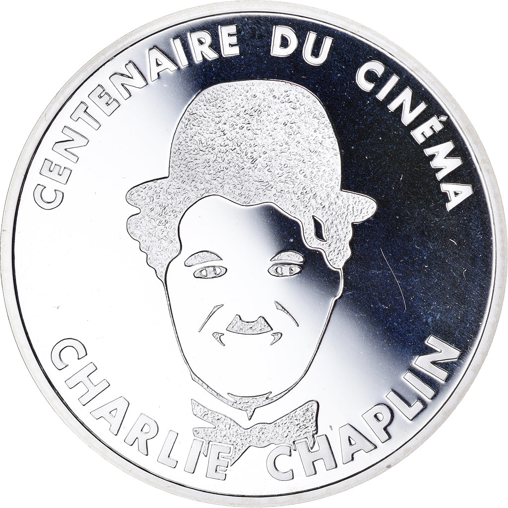 Moneta, Francja, Charlie Chaplin, Centenaire du Cinéma, 100 Francs, 1995, Essai