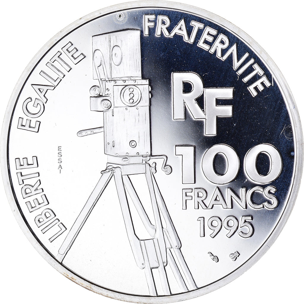 Monnaie, France, Marcel Pagnol, 100 Francs, 1995, Paris, Essai Proof, FDC