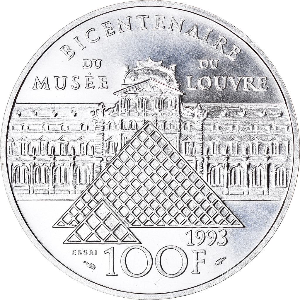 Monnaie, France, L'Infante, 100 Francs, 1993, ESSAI, FDC, Argent, Gadoury:C55