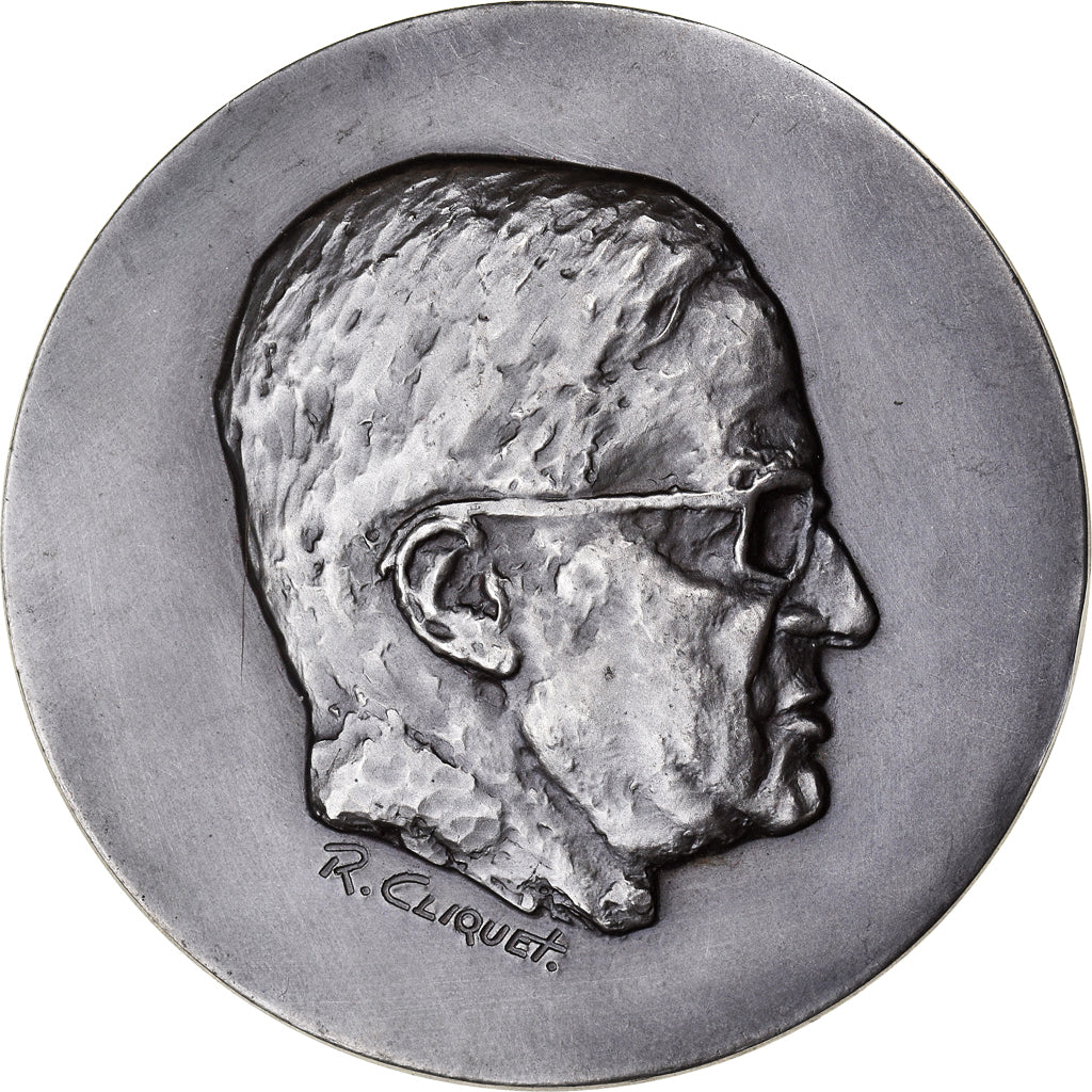 Belgium, Medal, Jean Rey, Politics, 1977, Cliquet, MS(60-62), Silver