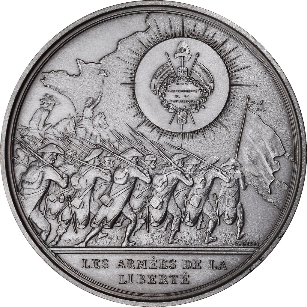 France, Medal, Révolution Française, Les Armées de la Liberté, History