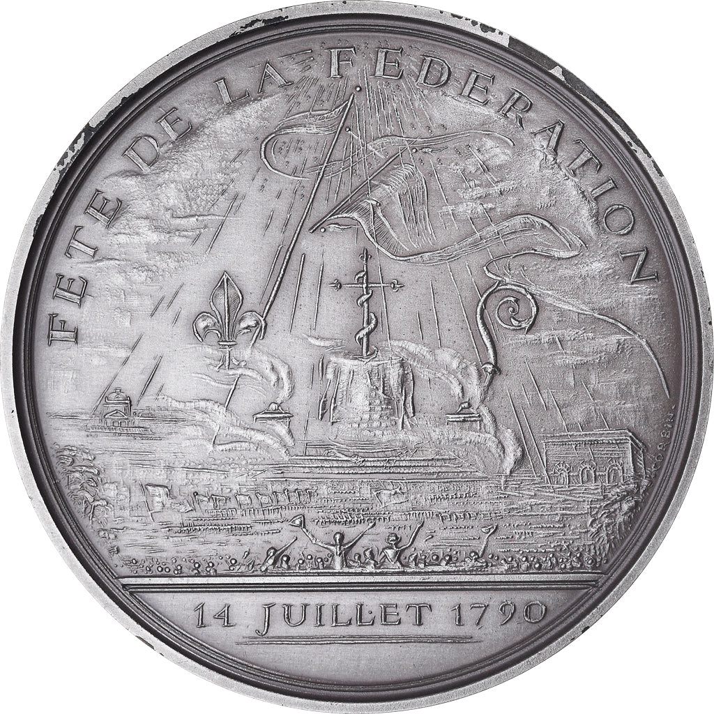 France, Medal, Révolution Française, Fête de la Fédération, History