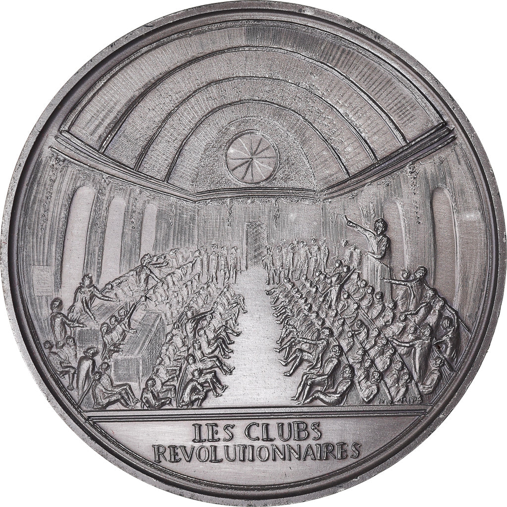 France, Médaille, Révolution Française, Les Clubs Révolutionnaires, History