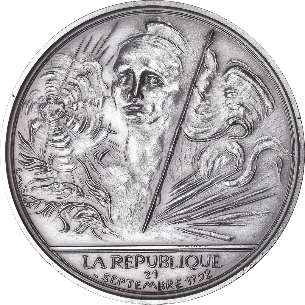 France, Medal, Révolution Française, La République, History, Maillart