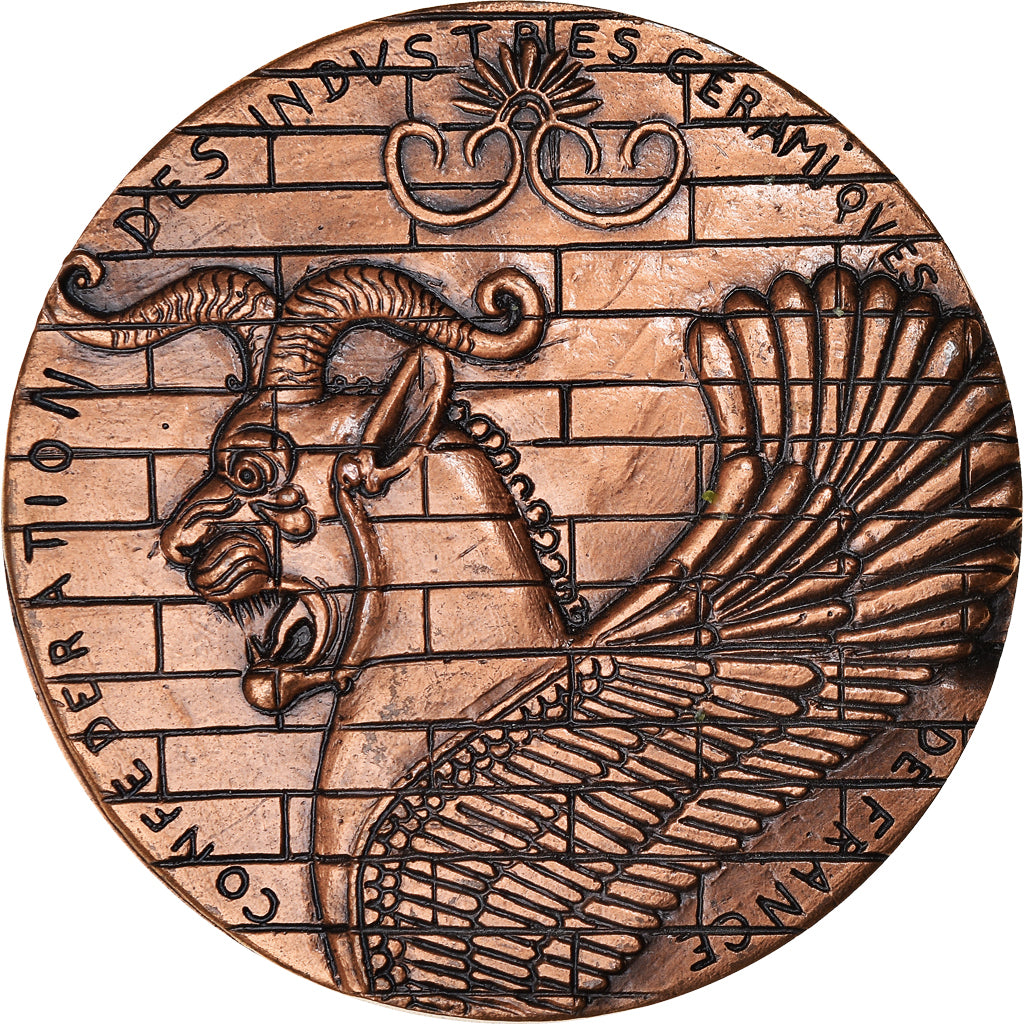 Frankreich, Medaille, Confédération des Industries Céramiques de France