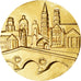 Francja, Medal, Ville de Toulouse, Geografia, 1981, MS(63), Pokryty brązem