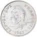 Coin, New Hebrides, 10 Francs, 1967, Paris, ESSAI, MS(65-70), Nickel, KM:E2