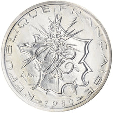 Coin, France, Mathieu, 10 Francs, 1980, Piéfort, MS(65-70), Silver, KM:P507
