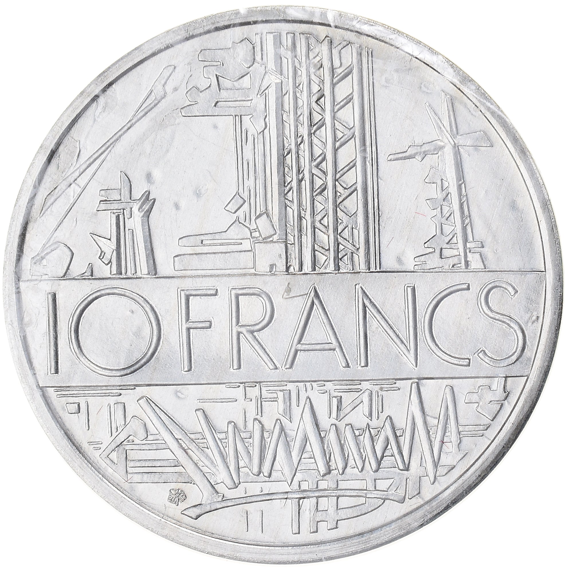 Coin, France, Mathieu, 10 Francs, 1980, Piéfort, MS(65-70), Silver, KM:P507