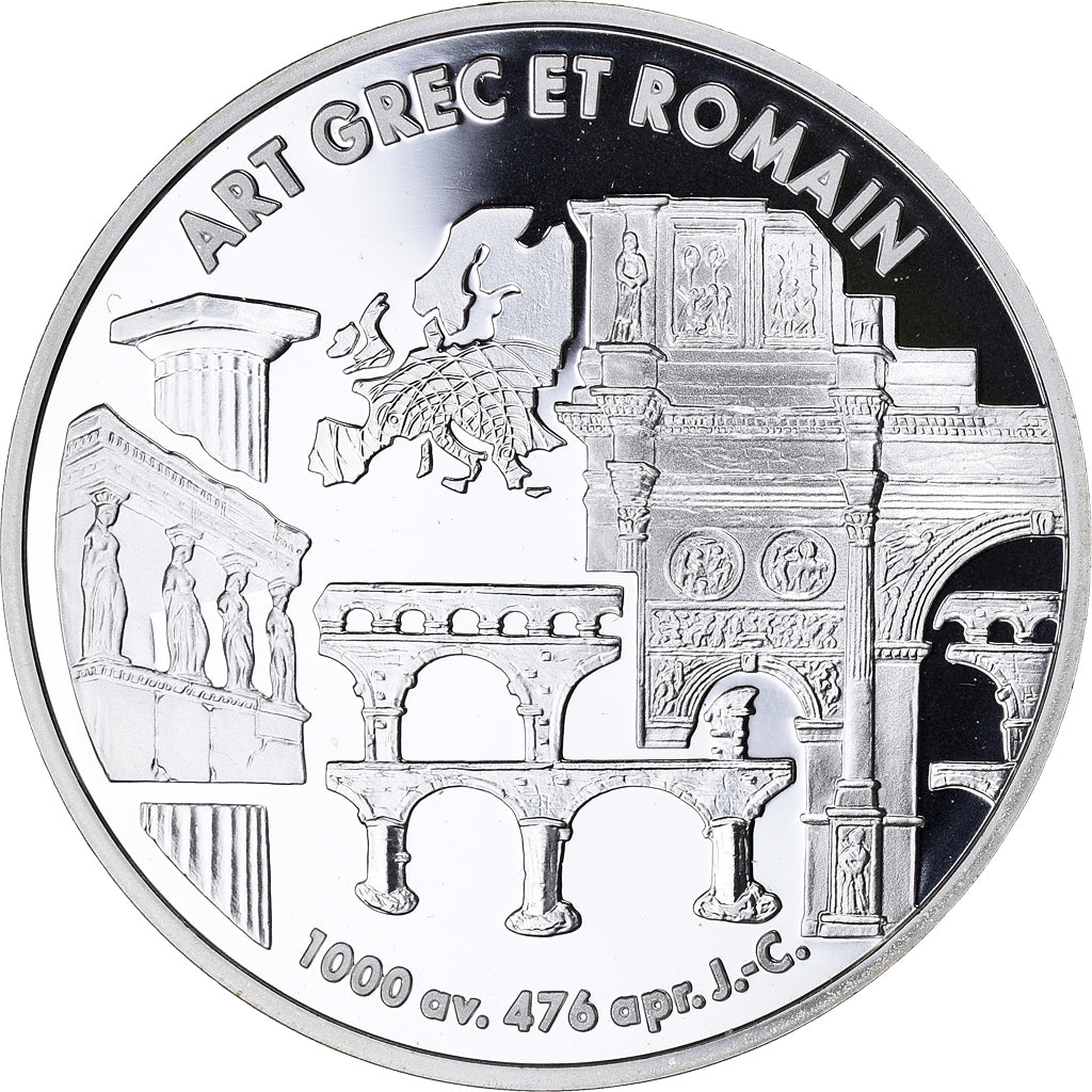 Munten, Frankrijk, Europa - L'art grec et romain, 6.55957 Francs, 1999, Paris
