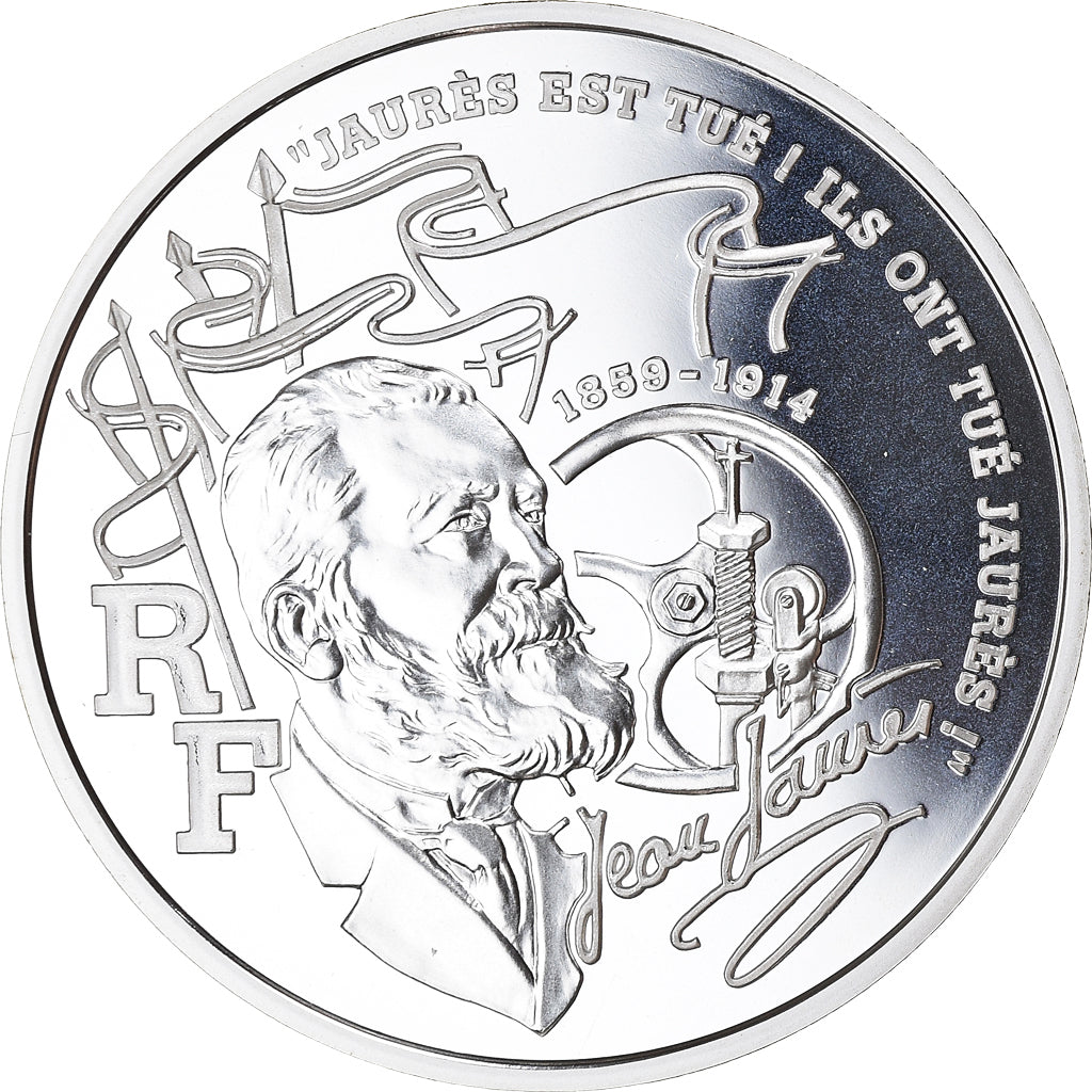 Coin, France, Jean Jaurès, 100 Francs, 1999, Paris, Proof / BE, MS(65-70)