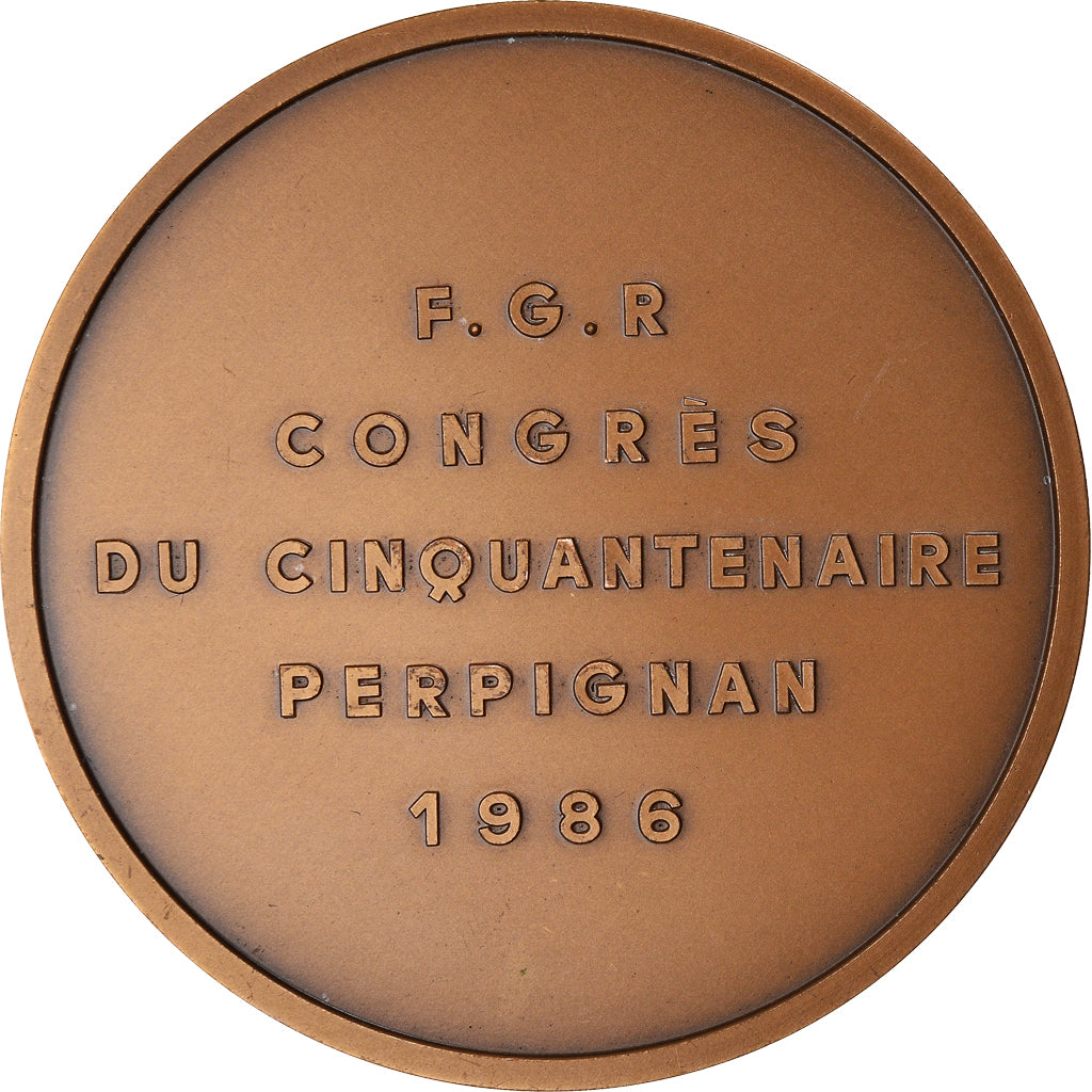 Francja, Medal, Congrès, Fédération Générale des Retraités, 1986, MS(63)