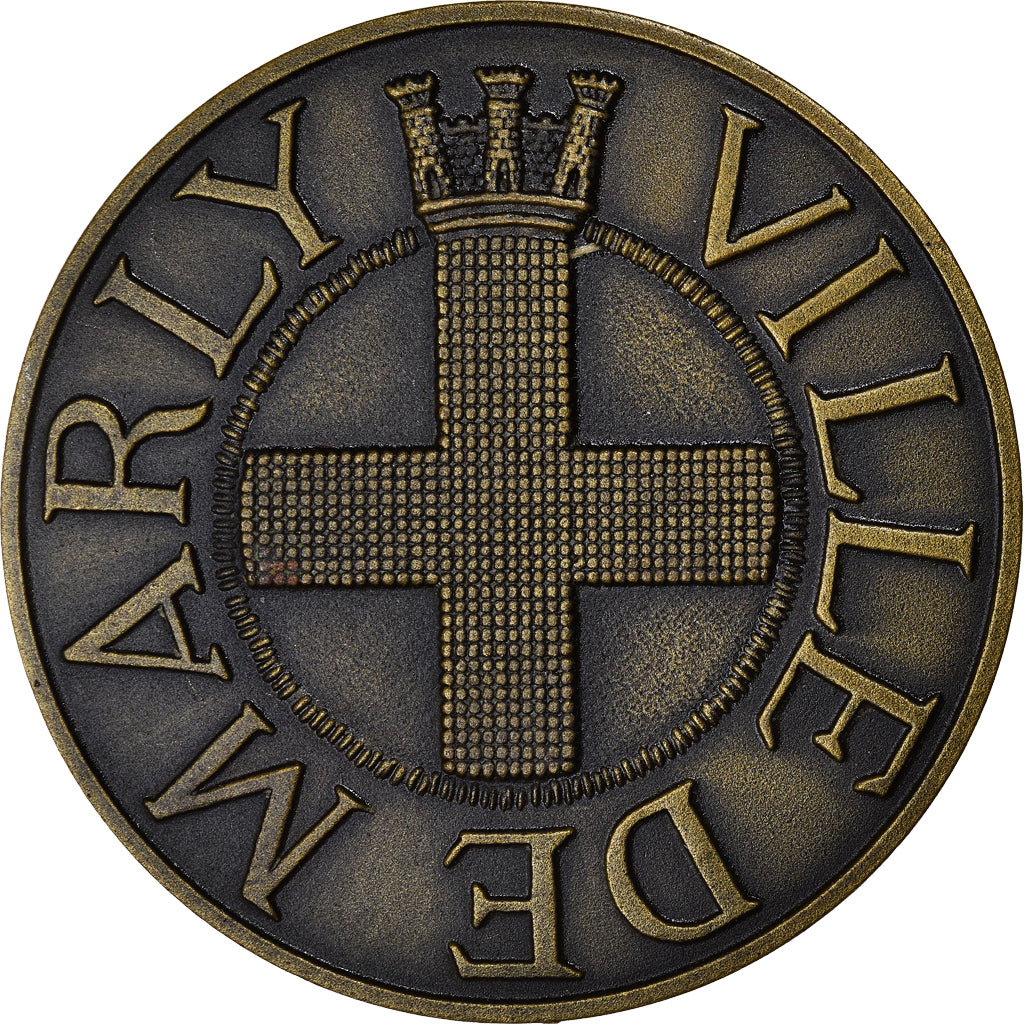 France, Médaille, Ville de Marly, Nord, Geography, SUP, Bronze