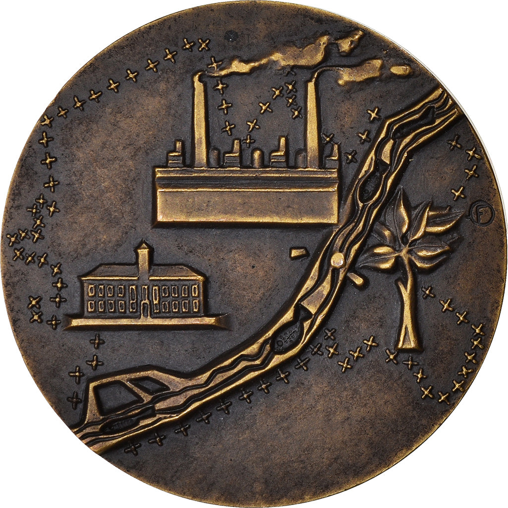 Francja, Medal, Ville de Trith Saint-Léger, Geografia, MS(63), Brązowy