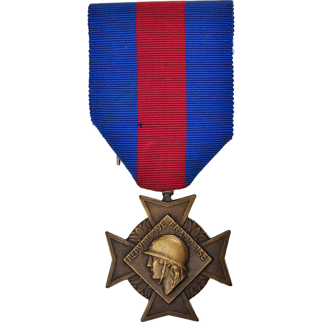 Frankrijk, Services Militaires Volontaires, WAR, Medaille, 1934-1957, Excellent