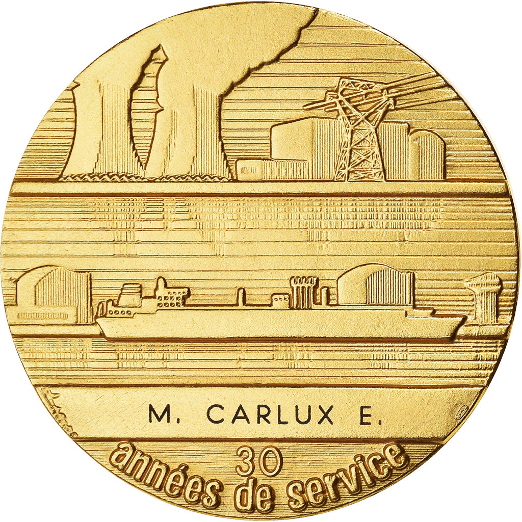 France, Médaille, Électricité de France et gaz de France, Business &