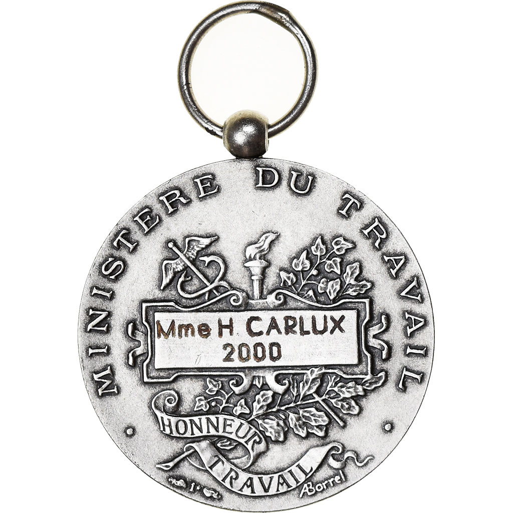 France, Médaille d'honneur du travail, Medal, Excellent Quality, Borrel