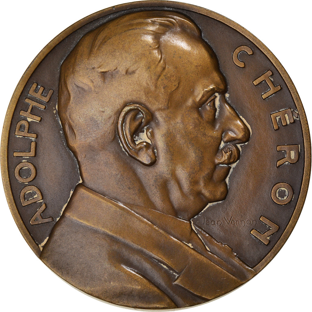 Francja, Medal, Adolphe Chéron, La Maison du Jeune Français, Politics, 1933