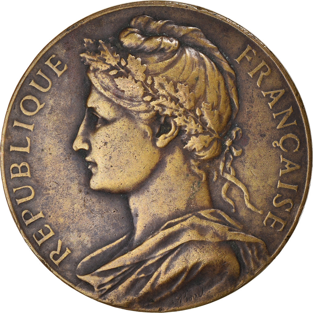 France, Médaille, Ministère du Commerce et de l'Industrie, Recensement, 1901