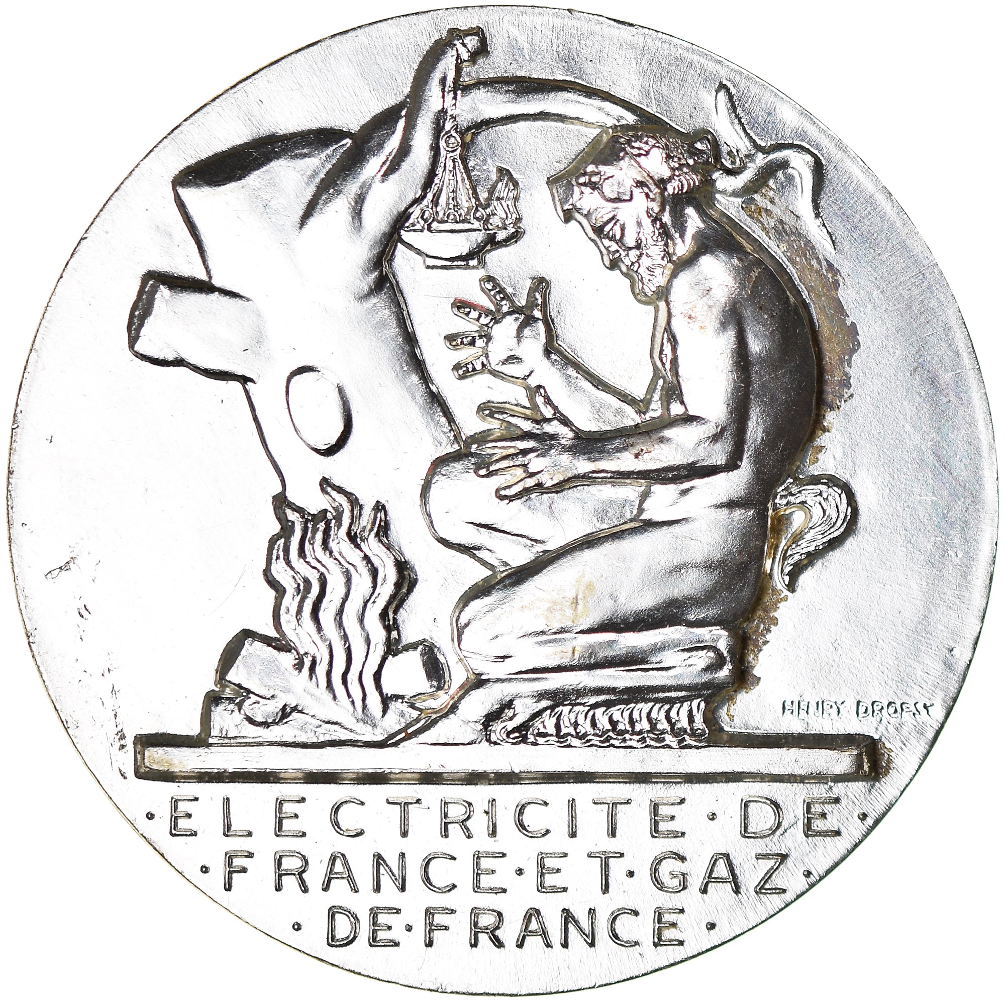 France, Medal, Électricité de France et gaz de France, Business & industry