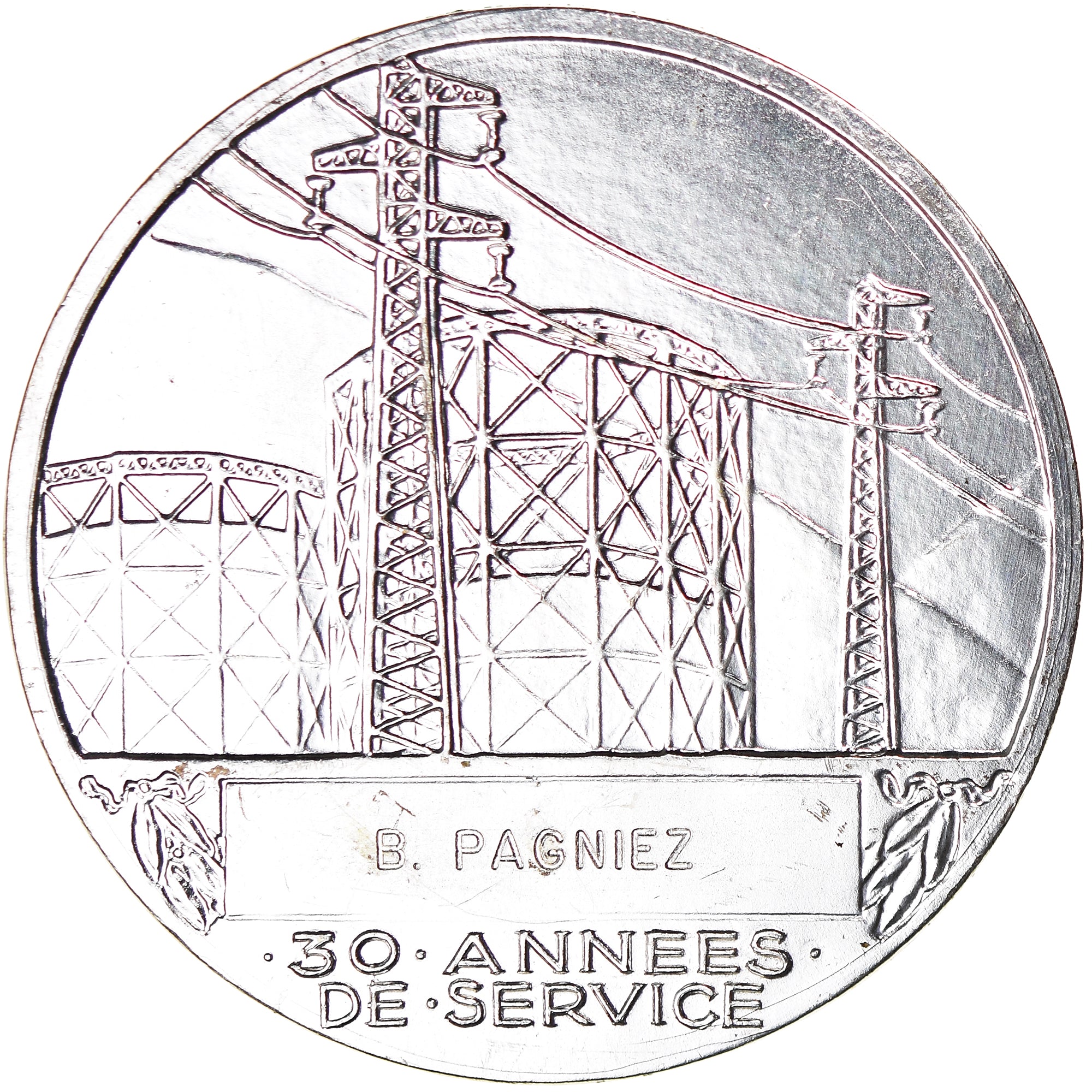 France, Medal, Électricité de France et gaz de France, Business & industry