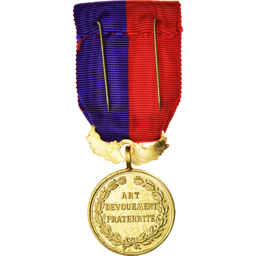 France, Fédération musicale du Nord-Pas-de-Calais, Medal, Uncirculated, Gilt