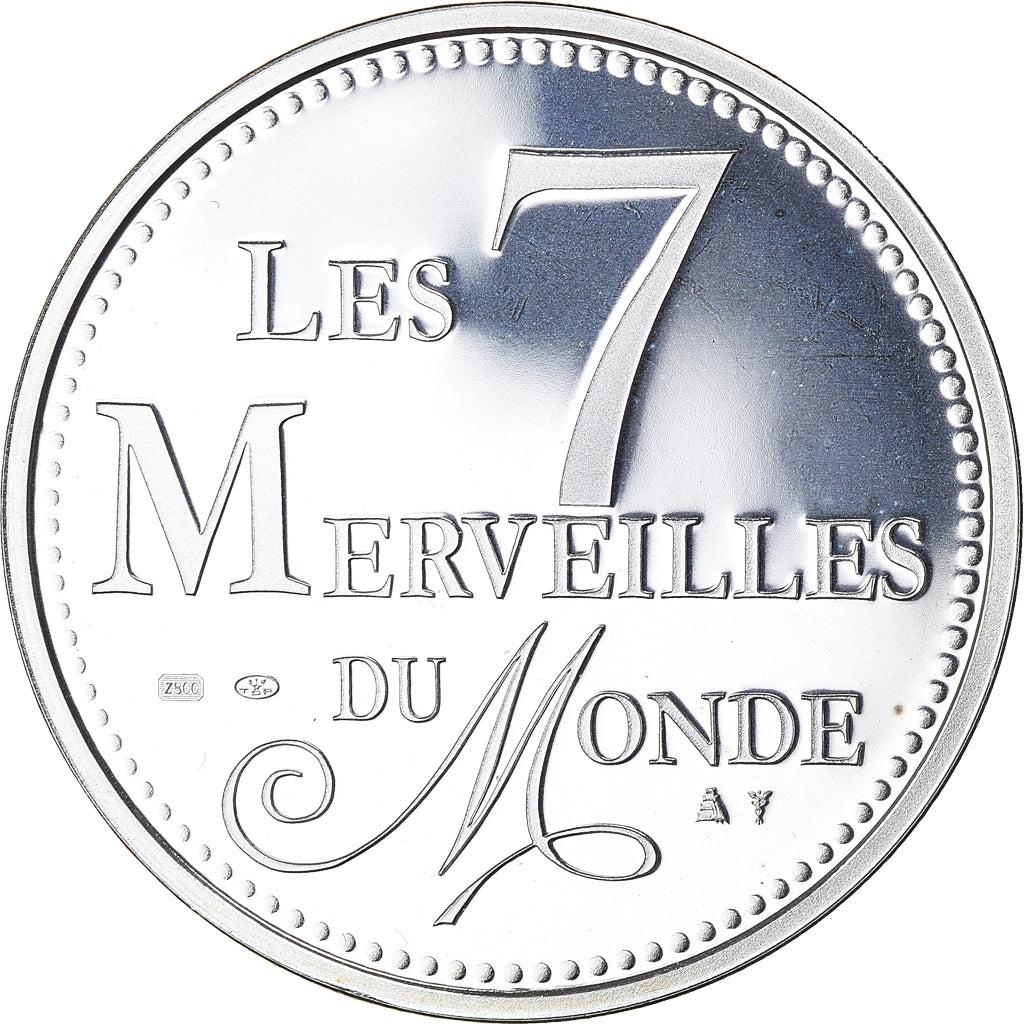 France, Medal, 7 Merveilles du Monde, Phare d'Alexandrie, Arts & Culture