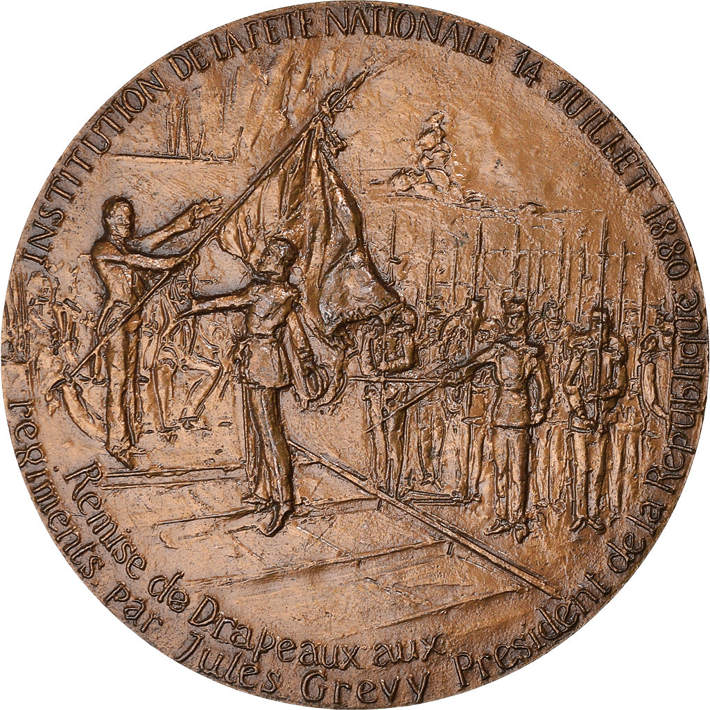 France, Médaille, Institution de la Fête Nationale, Jules Grévy, Politics