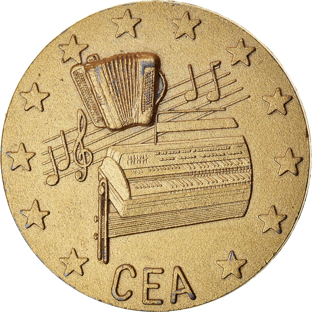 Francia, medaglia, C.E.A, Musique, BB+, Bronzo