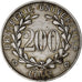 France, 200 Centimes, Brasserie Universelle, Lille, EF(40-45), Maillechort