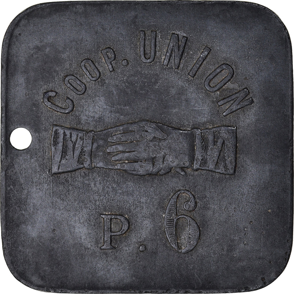 France, Token, Coopérative l'Union, AU(50-53), Métal
