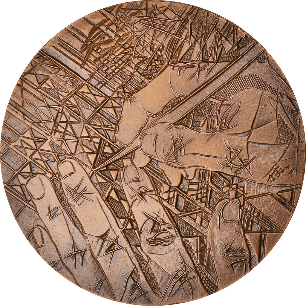 Frankreich, Medaille, District de la Région Parisienne, Arts & Culture, 1968