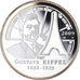 France, 10 Euro, Gustave Eiffel, 2009, Paris, BE, MS(65-70), Silver