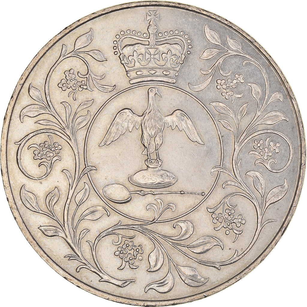 Münze, Großbritannien, Elizabeth II, 25 New Pence, 1977, VZ, Kupfer-Nickel