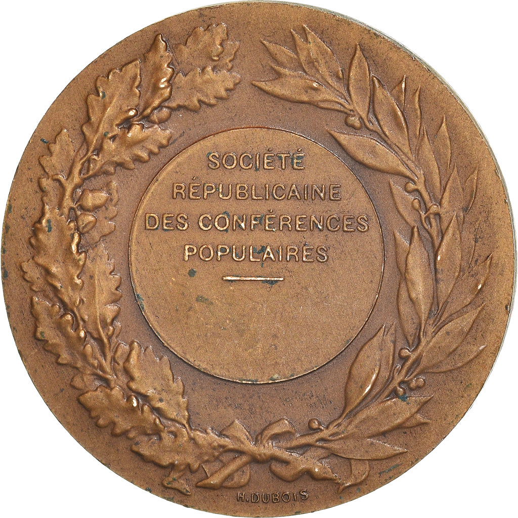 Frankreich, Medaille, Société Républicaine des Conférences Populaires