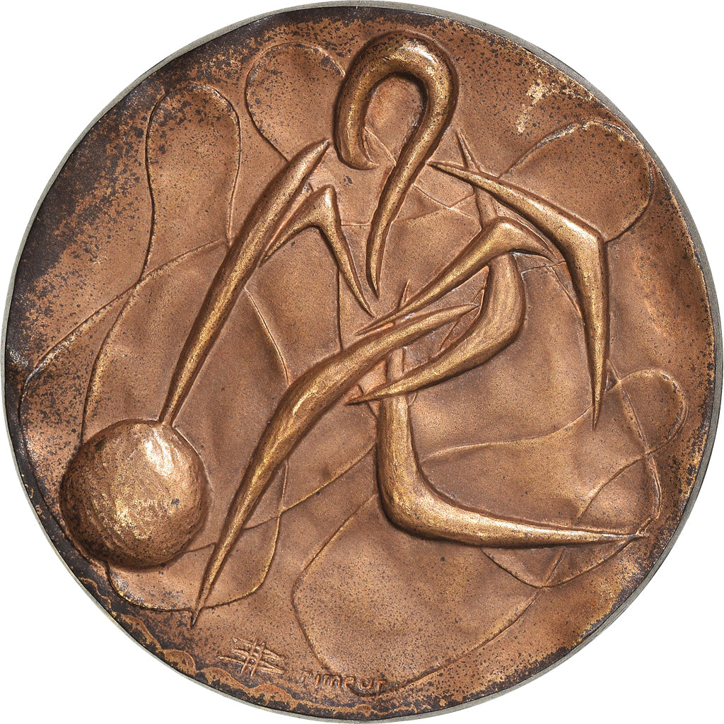 Francja, Medal, Bowling, Sport i wypoczynek, Pimeur, EF(40-45), Brązowy