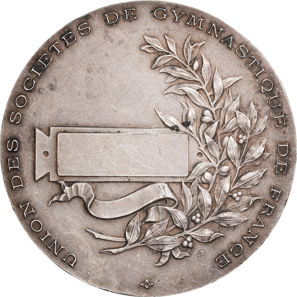 France, Médaille, Union des sociétés de gymnastique de France, Sport, Chapu