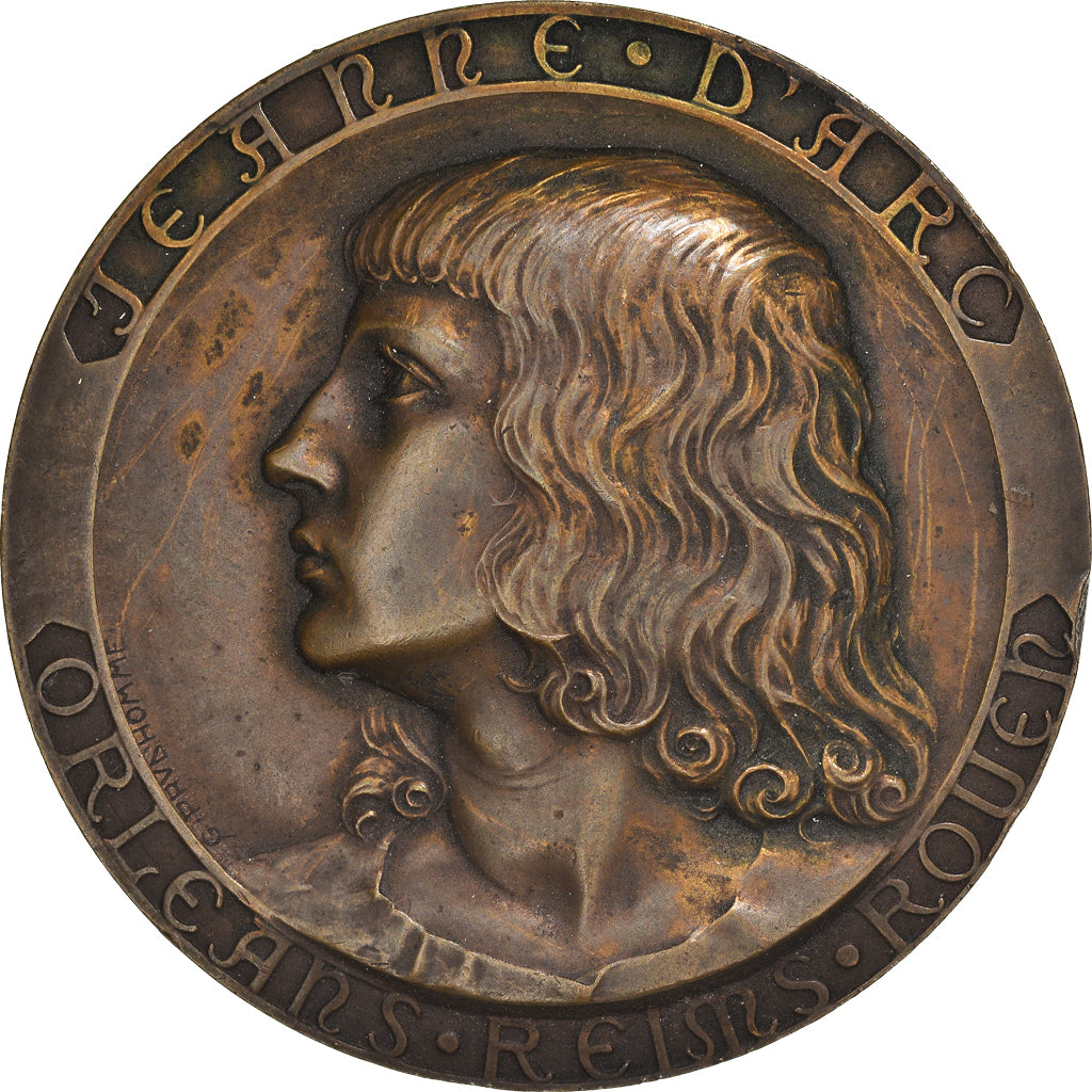 France, Médaille, Jeanne d'Arc, Croiseur Ecole, Shipping, Prud'homme.G, TTB+