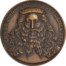 França, Medal, Croiseur Jean de Vienne, Navegação, 1936, Delamarre