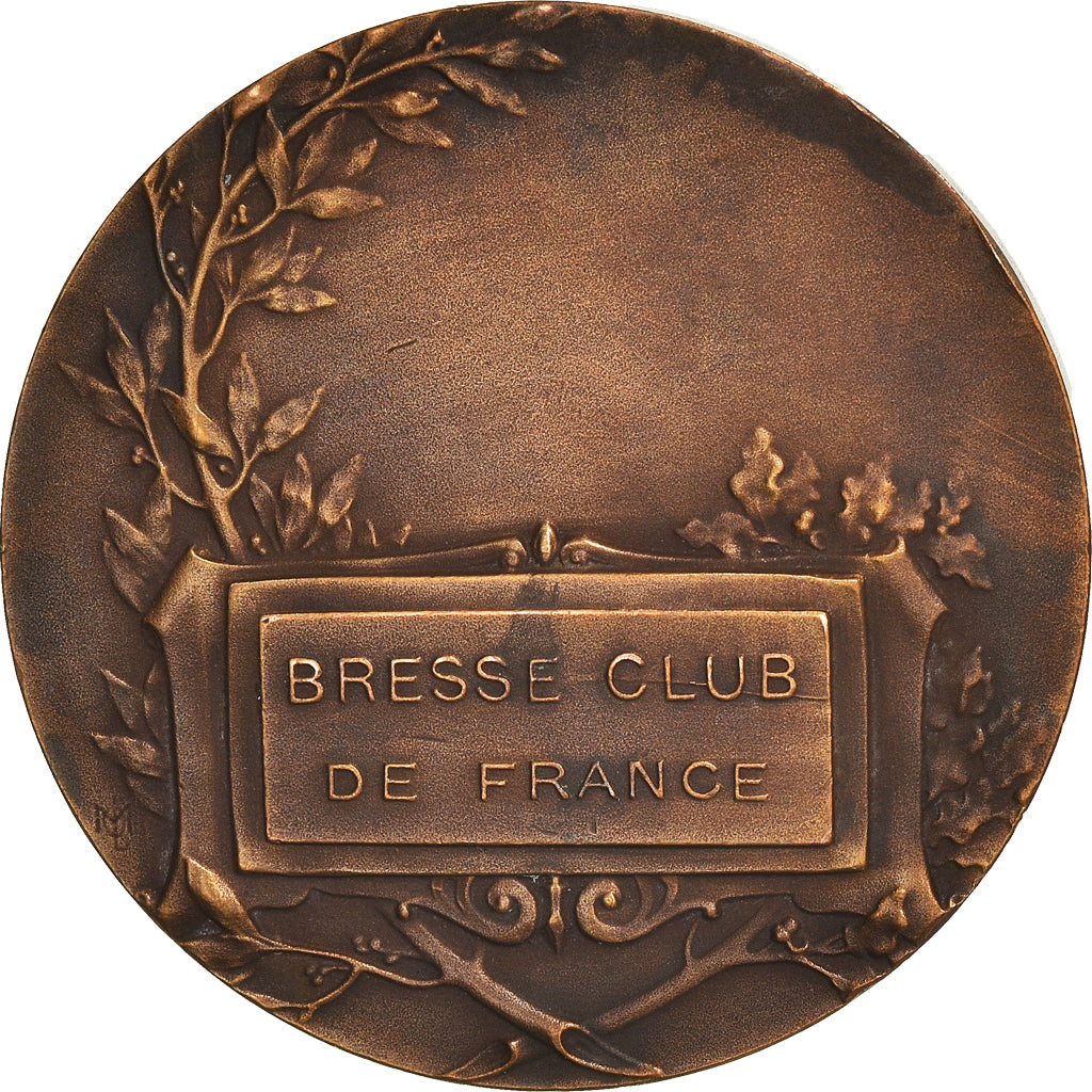 Frankreich, Medaille, Bresse Club de France., Agriculture, SS+, Bronze