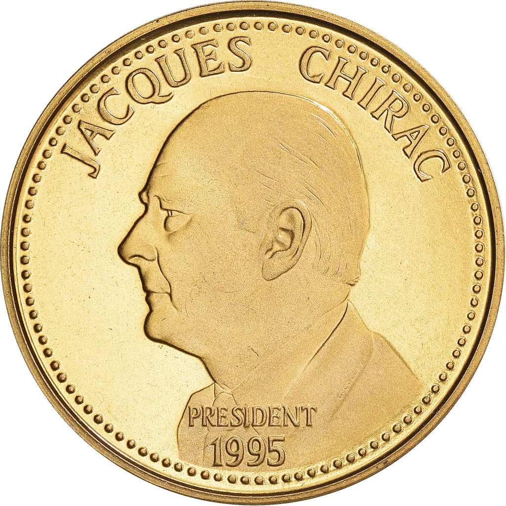 France, Medal, Jacques Chirac, Elections Présidentielles, Politics, 1995