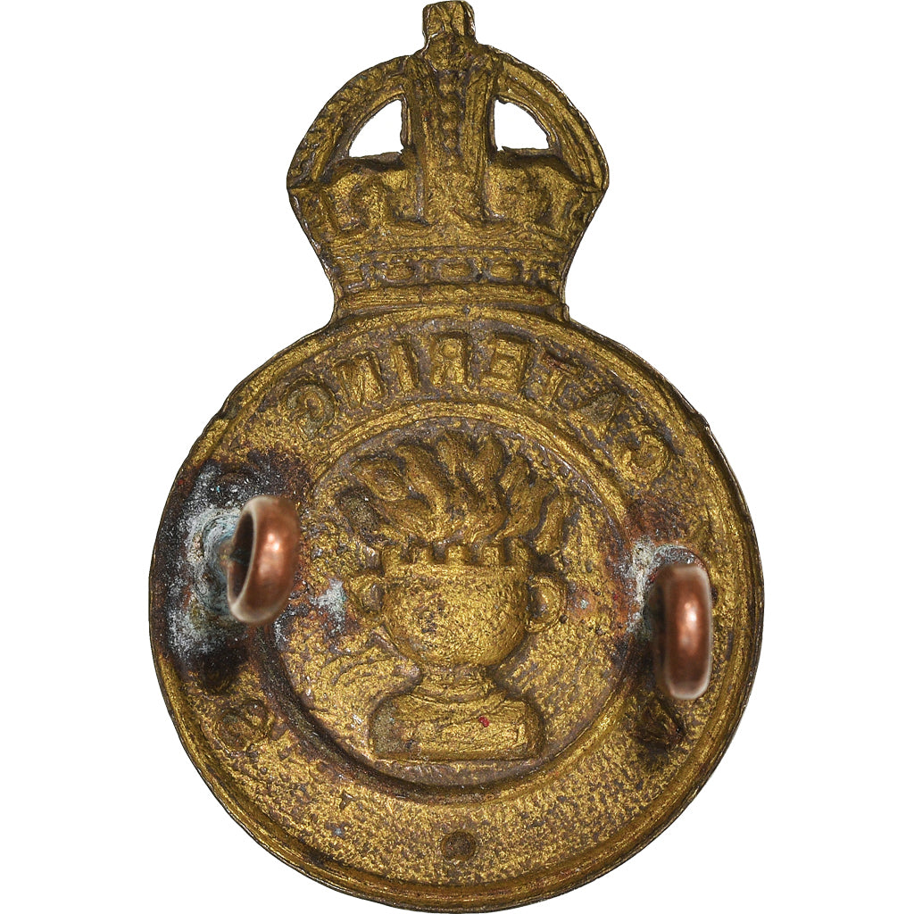 United Kingdom, Cap Badge, Royal Catering Corps, WAR, WW2, VZ, Messing